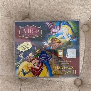 Disney Video CD Alice and wonderland sndHunchback of Notre Dame 2